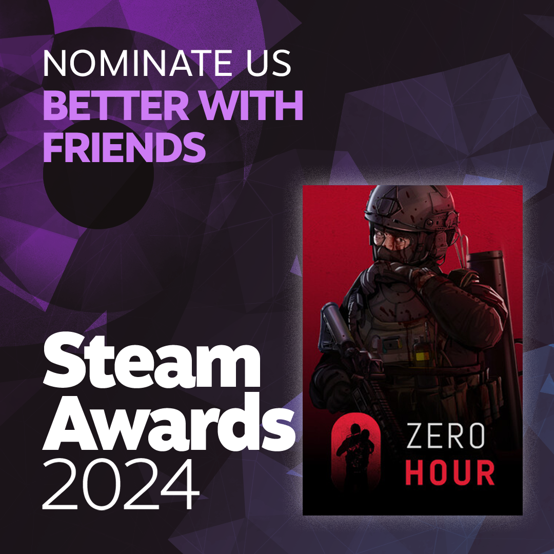 Zero Hour is participating in the Steam Awards 2024!